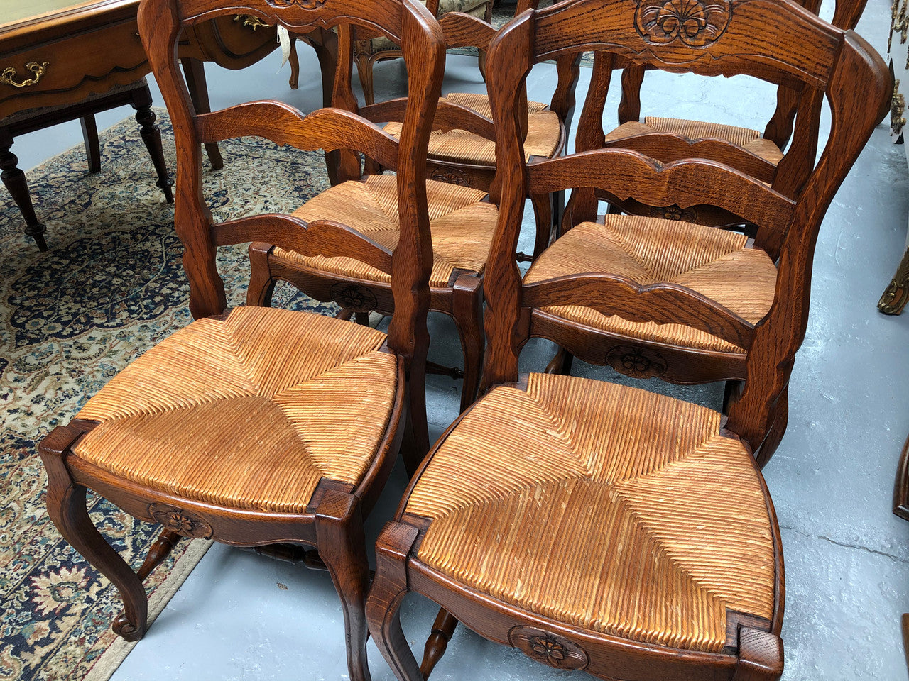 Set of 6 French Dining Chairs