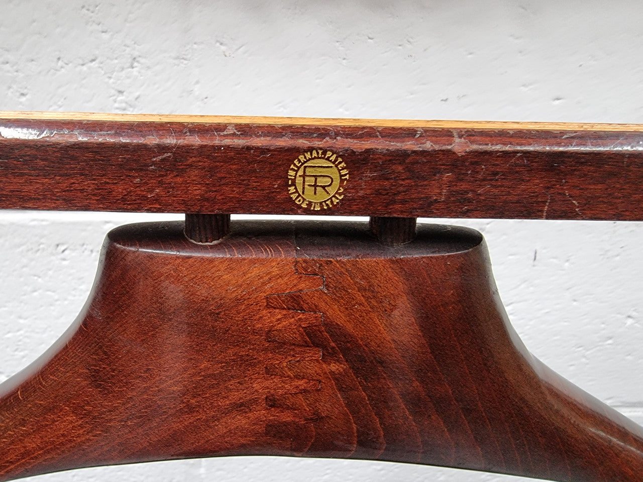 Italian Mens Wooden Valet Stand “Fratelli Reguitti”