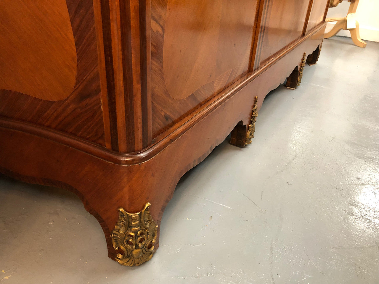 Antique French Louis XIV Style Walnut Sideboard