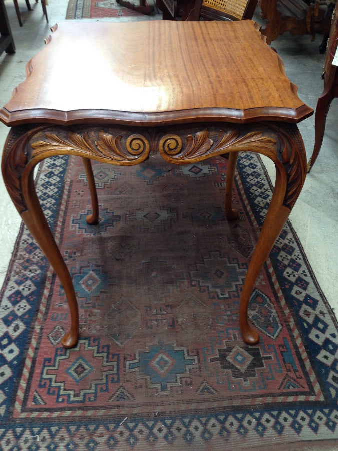 English Mahogany Occasional Table