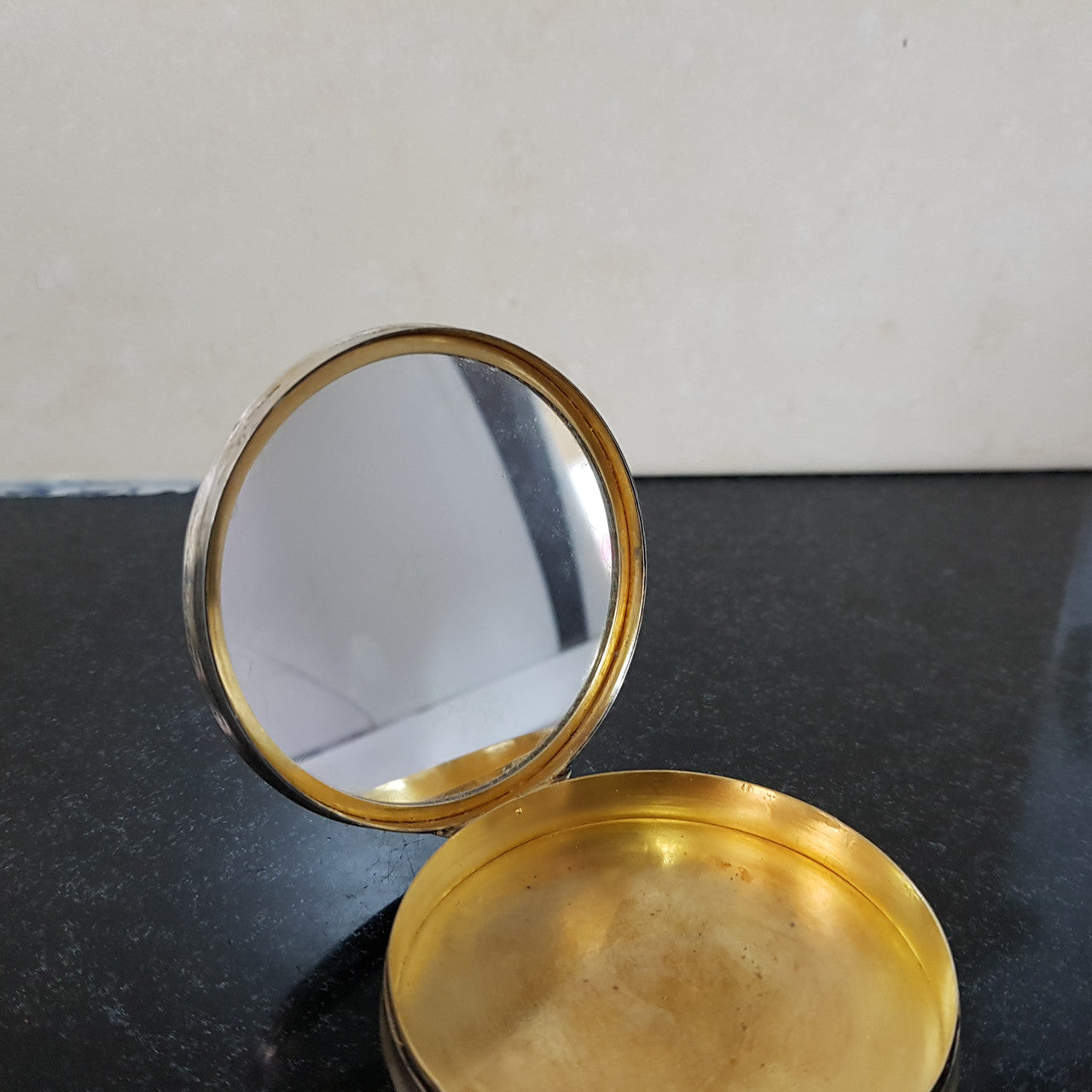 Stunning Silver & Guilloche Enamel Trinket Box