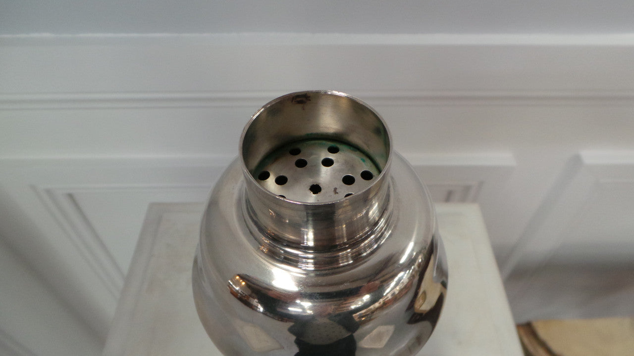 Silver Plated Art Deco Cocktail Shaker