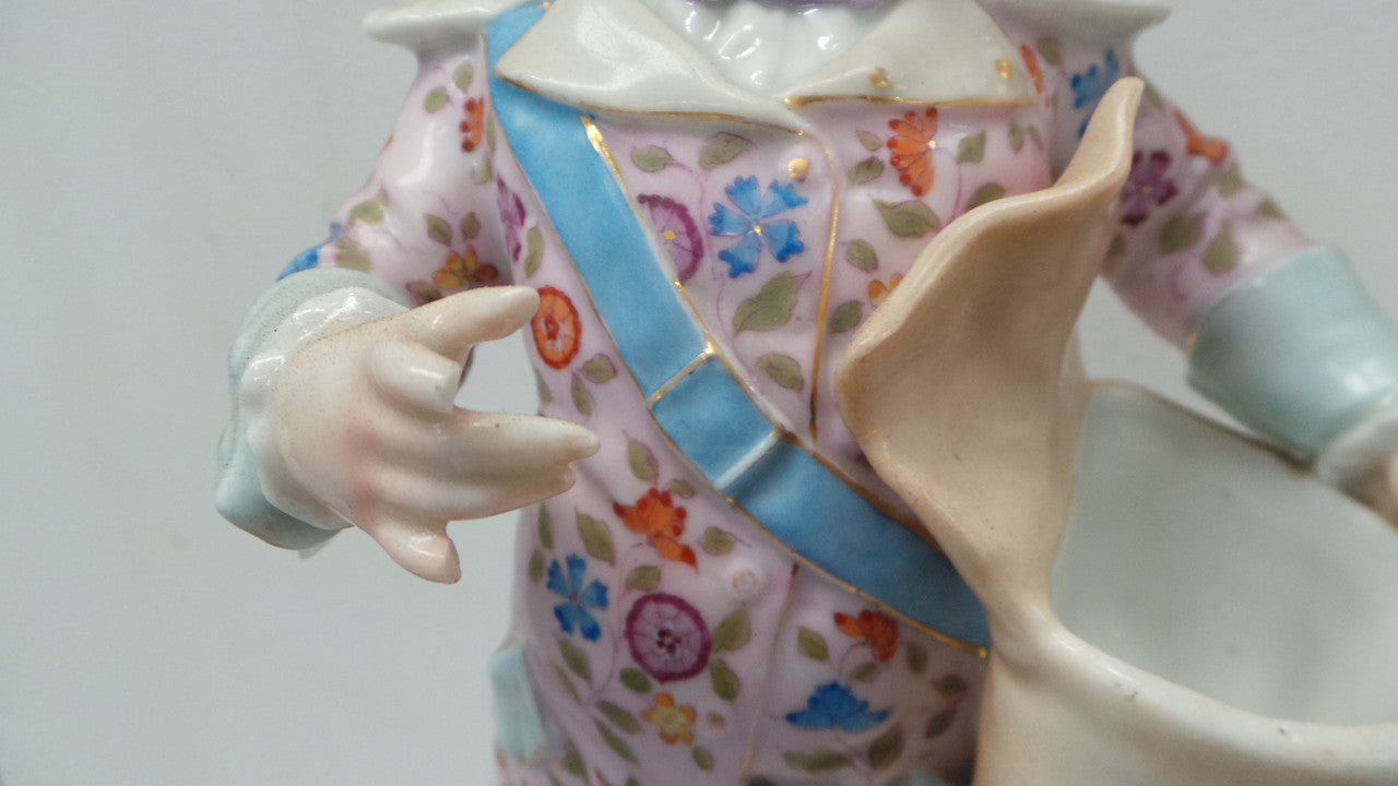 Beautiful Pair Of Large Sitzendorf Figurines