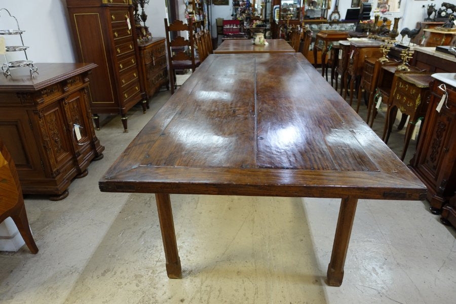 Large Elm Farmhouse Table