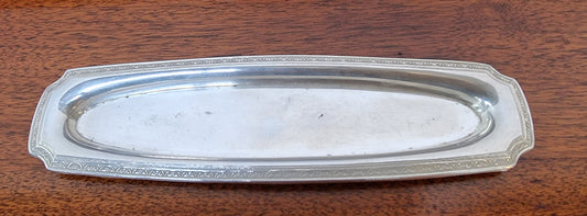 Art Deco Sterling Silver Pin Tray