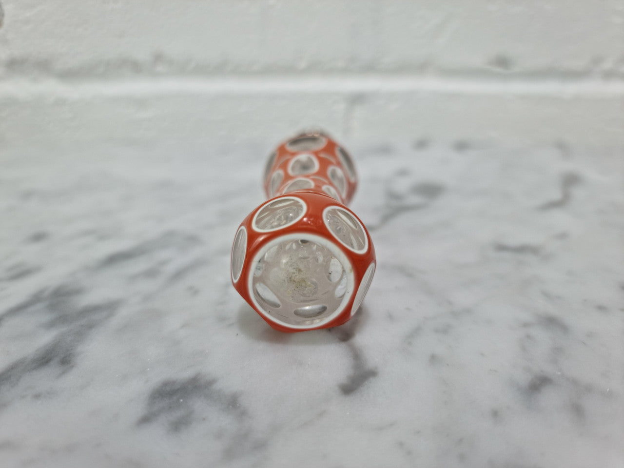 Rare Antique 19th century French silver top and double overlay glass scent bottle. Internal stopper intact and is in good original condition, please view photos as they help form part of the description.