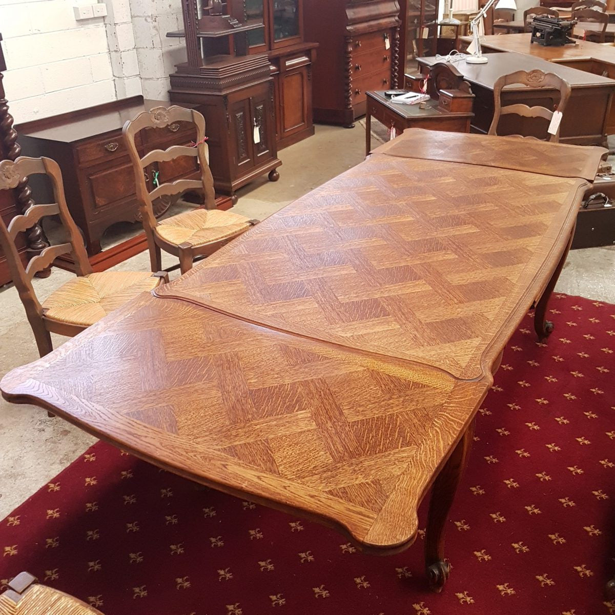 French Dining Extension Table