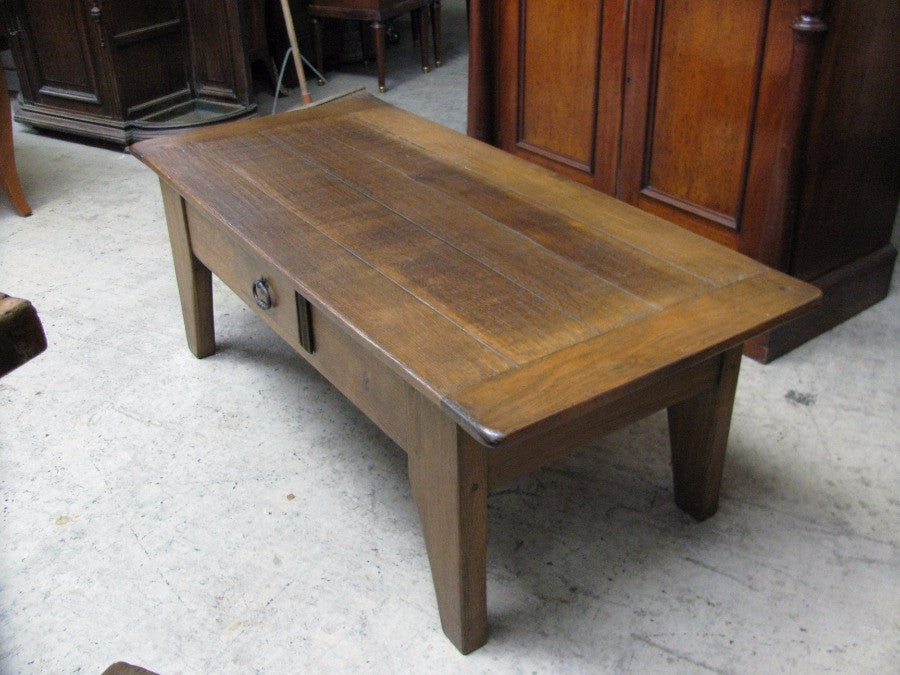 Rustic French Oak Coffee Table