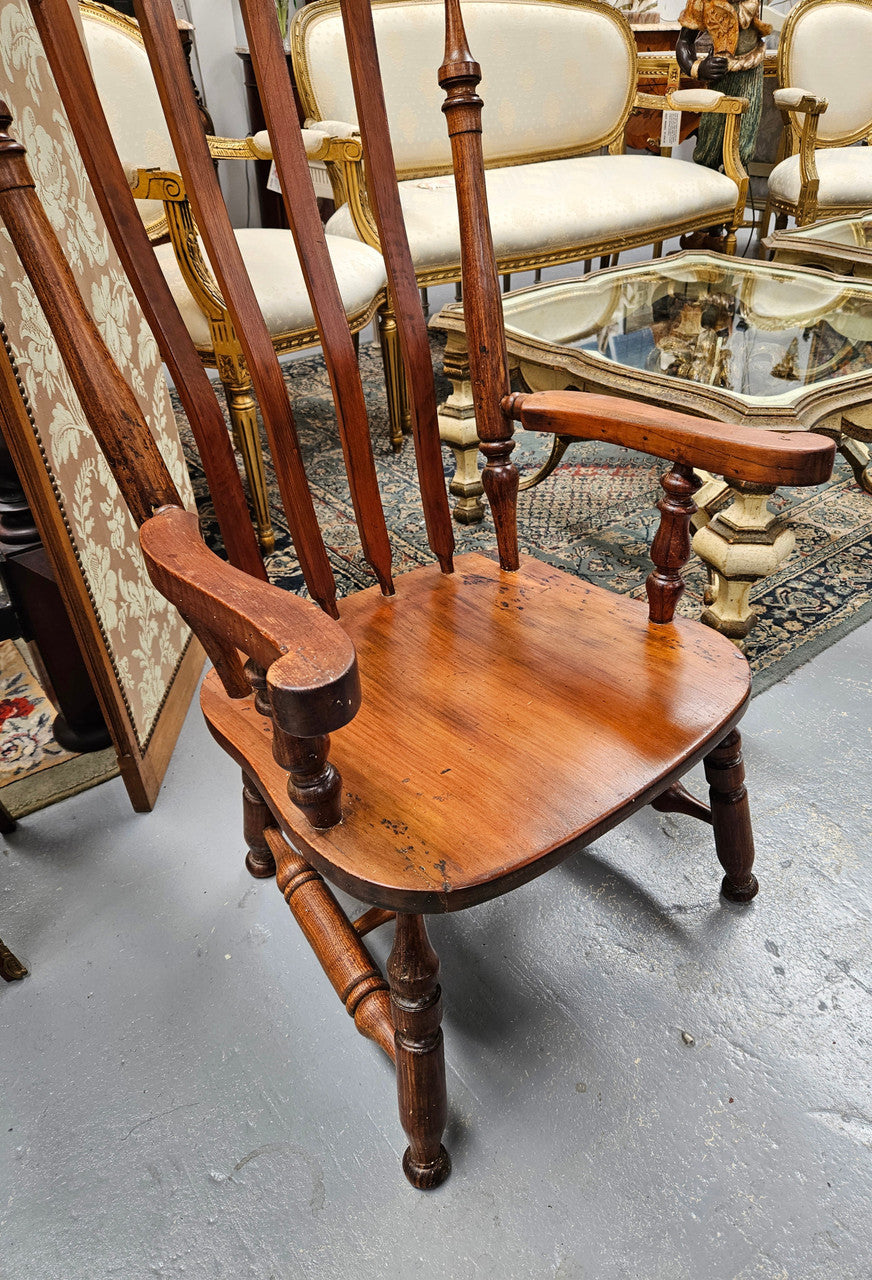 Australian Blackwood Colonial Smokers Chair