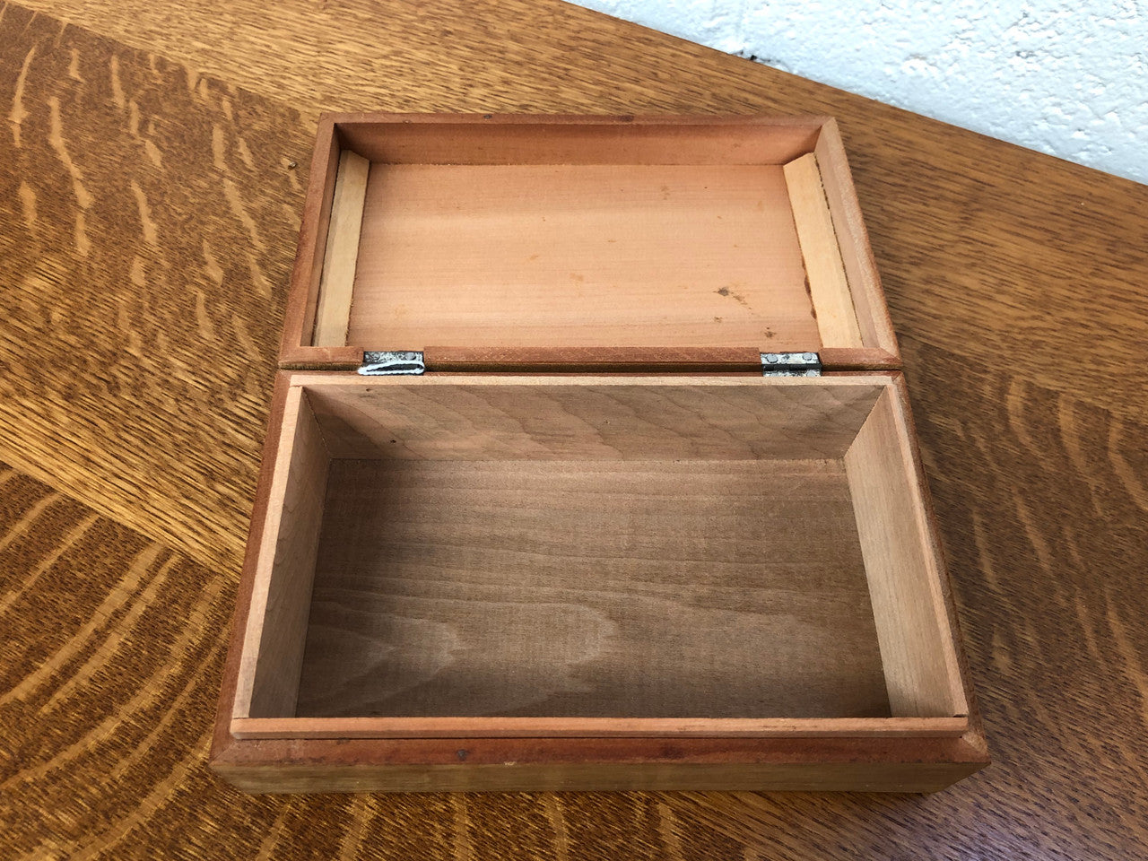 Vintage Wooden Box "Matador & Bull"