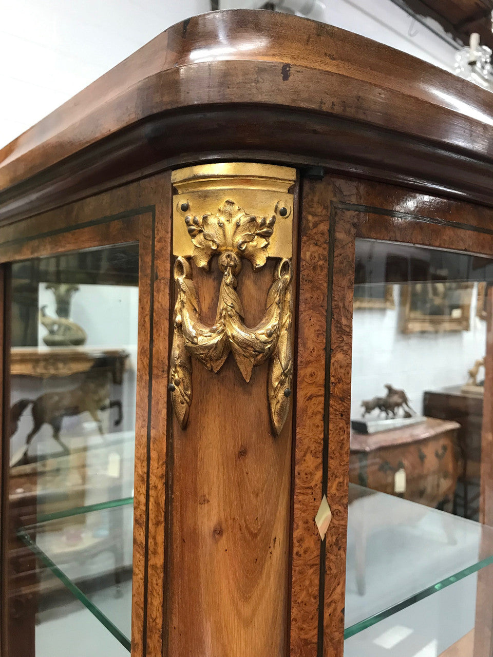 Stunning Pair of French Table Top Display Cabinets