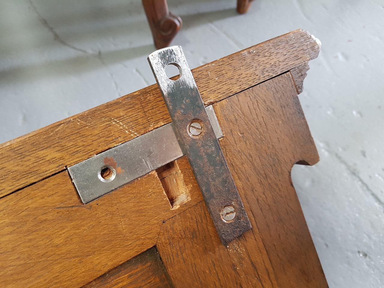 Vintage Highly Decorative French Carved Oak Coat Rack