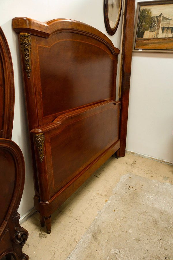 French Art Deco Queen Size Bed