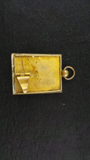Miniature Antique Brass Picture Holder