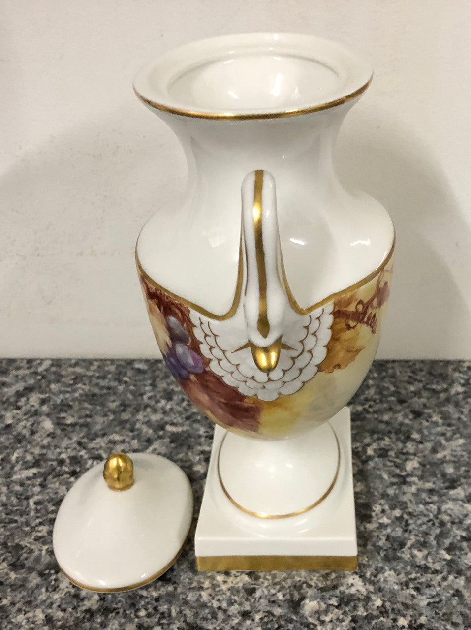 Decorative Hand Painted Vase Made In Portugal