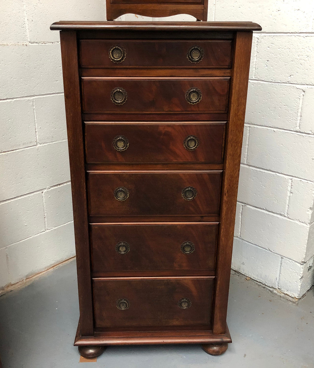 Lovely English Wellington Chest of drawers