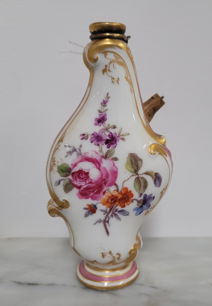 19th Century Porcelain Perfume-Scent Bottle