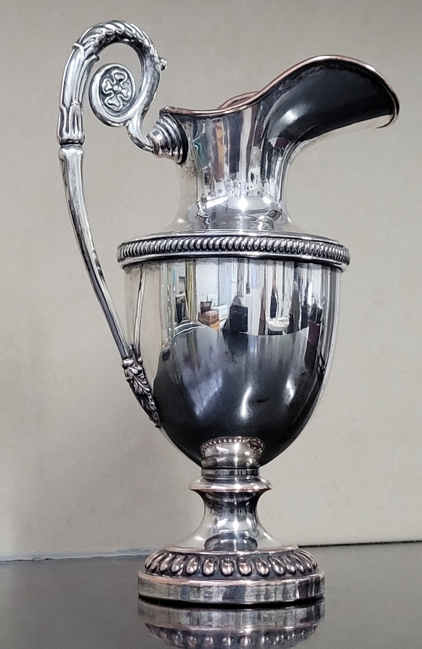 19th Century rare “Charles Balaine of Paris France” silver plate water jug ornate and elegant design. In good original condition, please view photos as they help form part of the description.