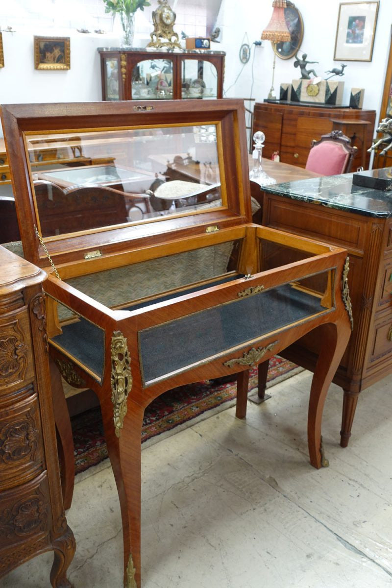 Louis XV Style Curio Display Cabinet
