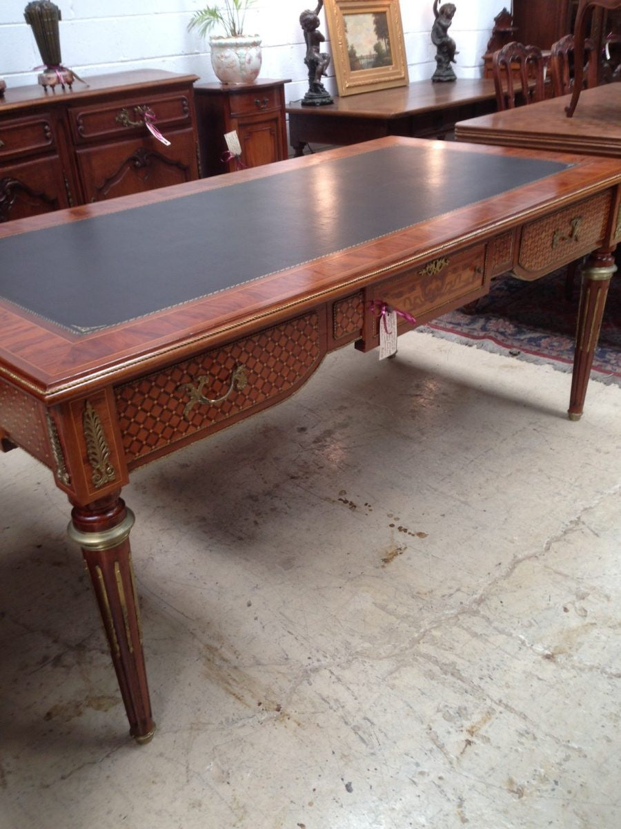Large Louis XVI th Style Bureau Plat