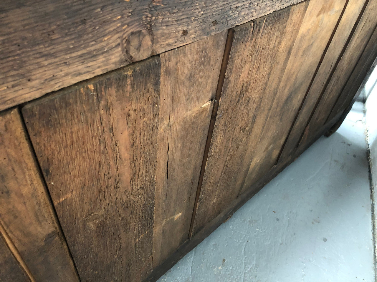 Early 19th Century Empire Oak Sideboard