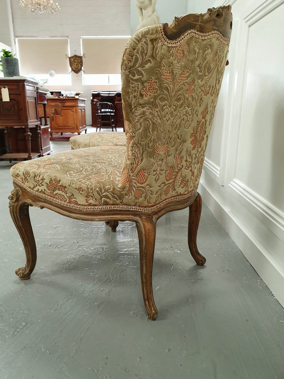 Pair of French Upholstered Chairs