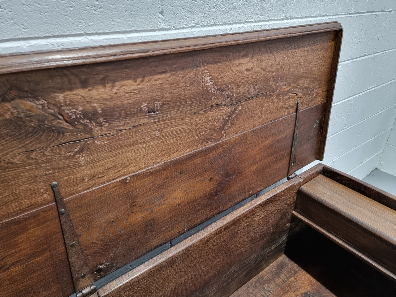 Fabulous carved French oak Antique Coffer / Chest with a lift up lid and loads of beautiful character in good original detailed condition.