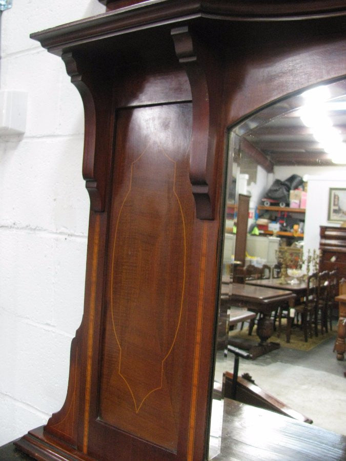 Edwardian Over Mantle Mirror