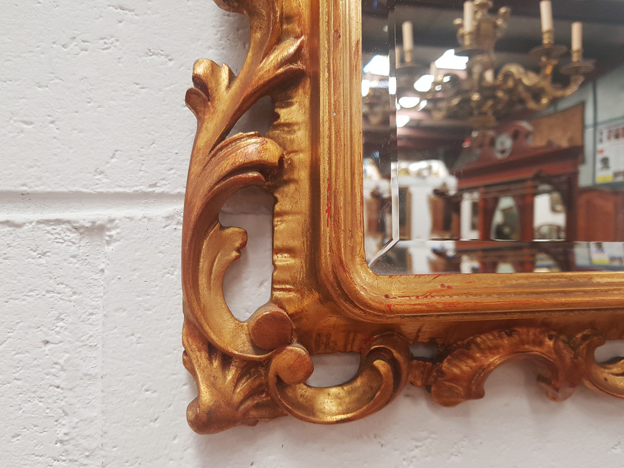 French Gilt Frame Mirror