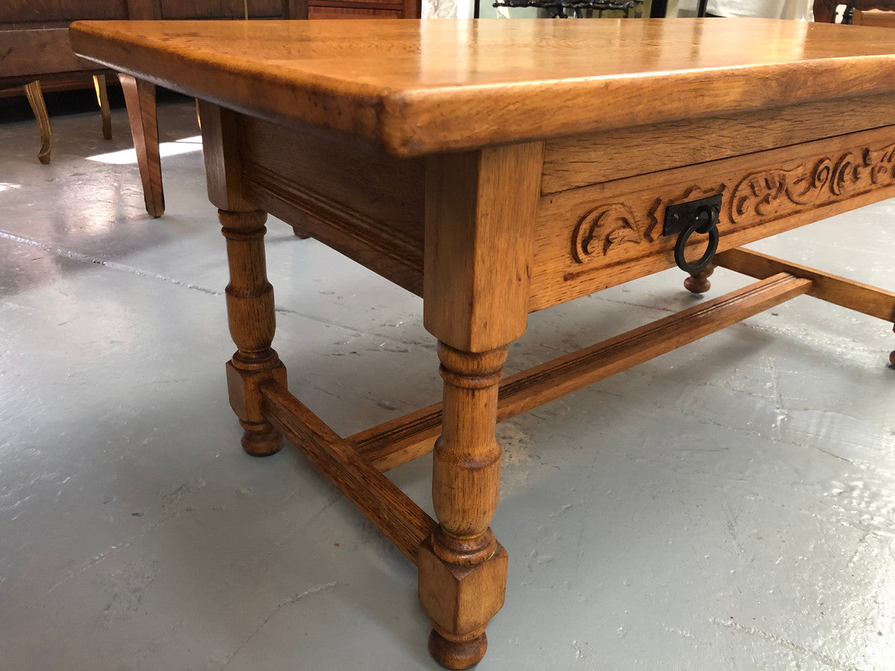 A Fabulous French Carved Coffee Table