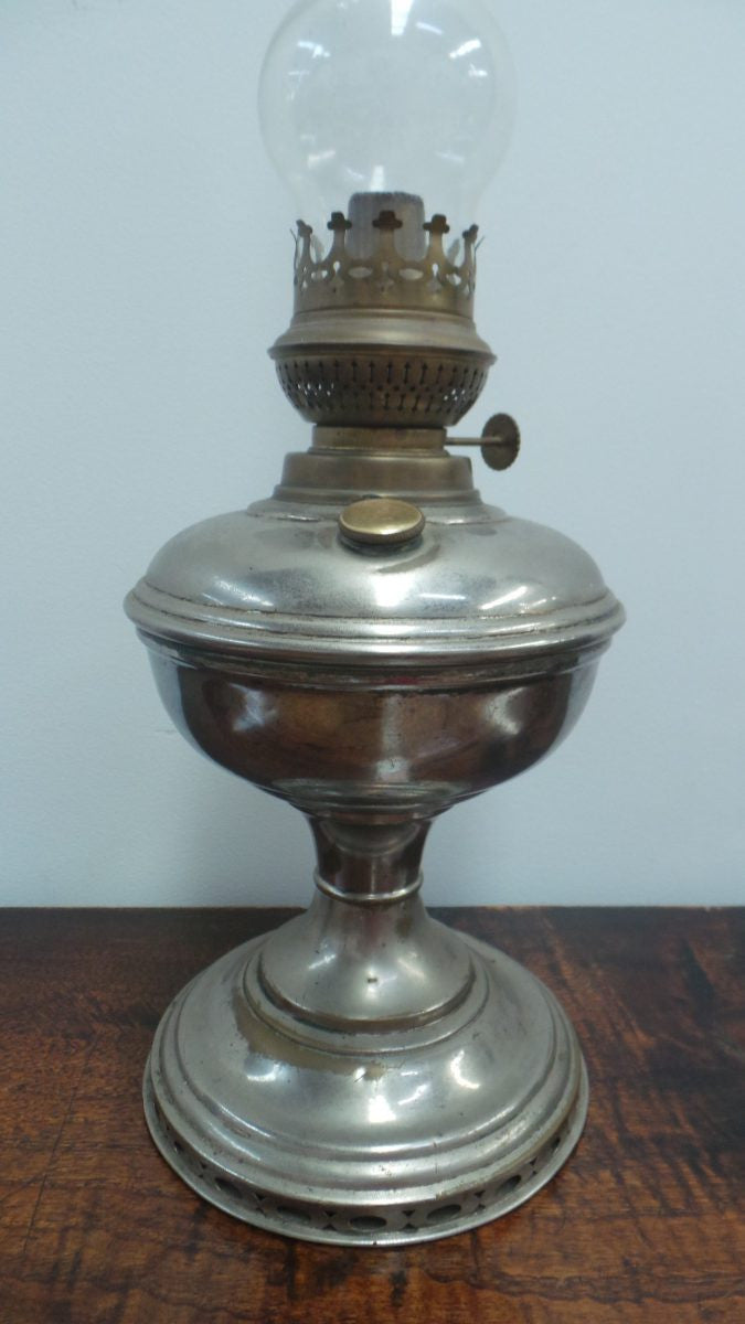 Vintage Metal Oil Lamp