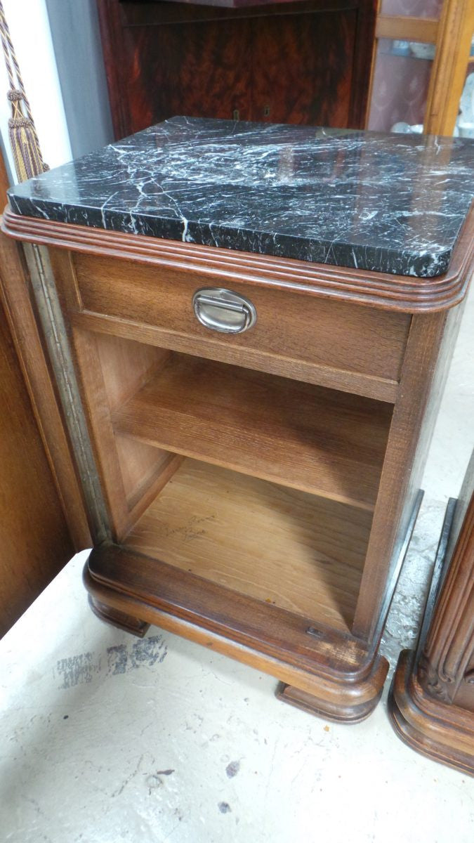 Pair of Art Deco Bedside Cabinets-3