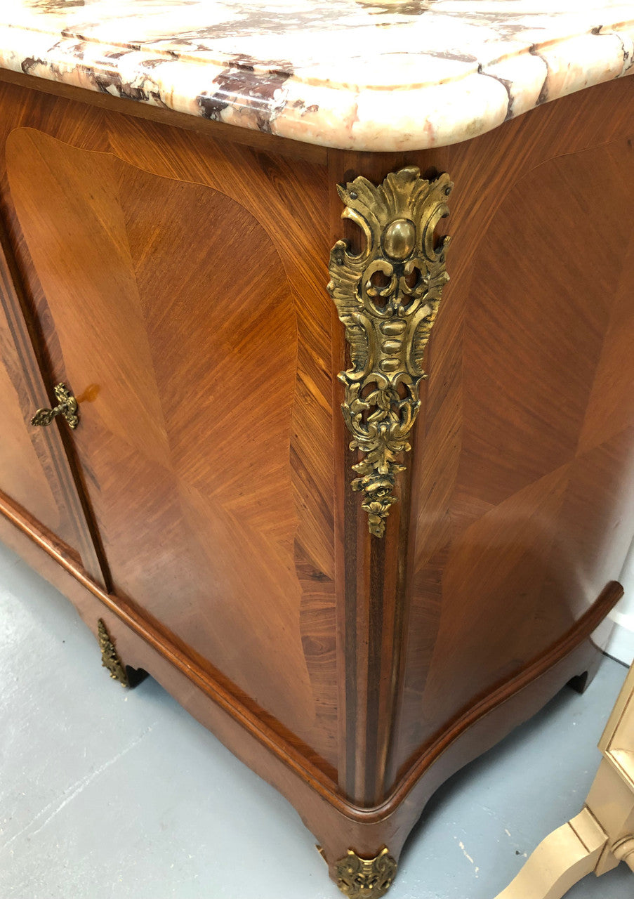 Antique French Louis XIV Style Walnut Sideboard