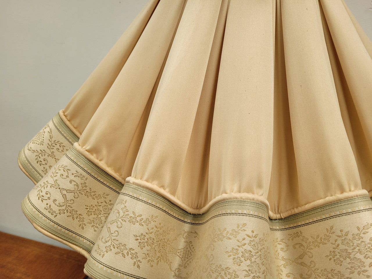 Vintage Ballerina standard lampshade. In original condition with some small marks to fabric.