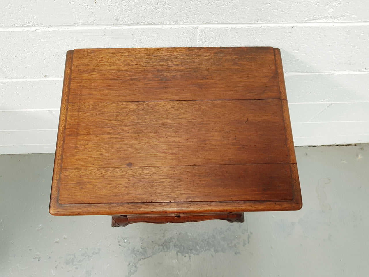 Antique French Oak Louis XV Style 3 Drawer Bedside Cupboard