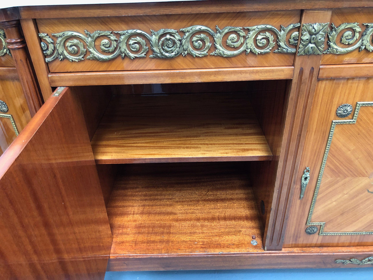 French Louis XVI style Inlaid Sideboard