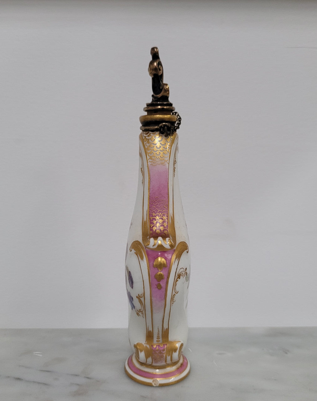 19th Century Porcelain Perfume-Scent Bottle