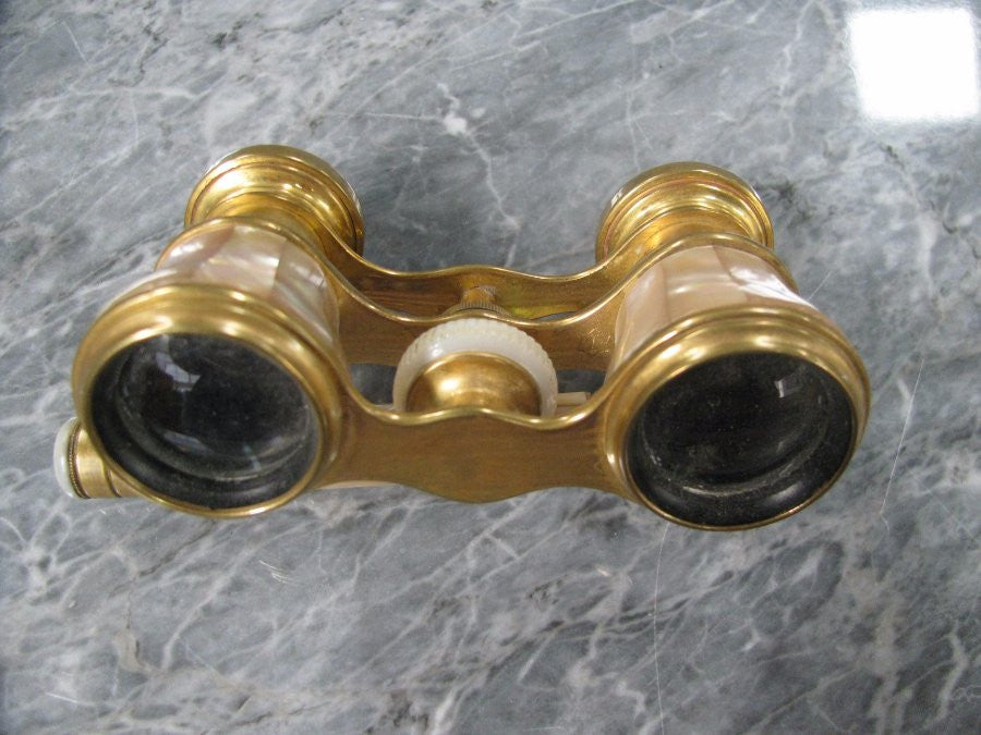 Mother of pearl opera glasses