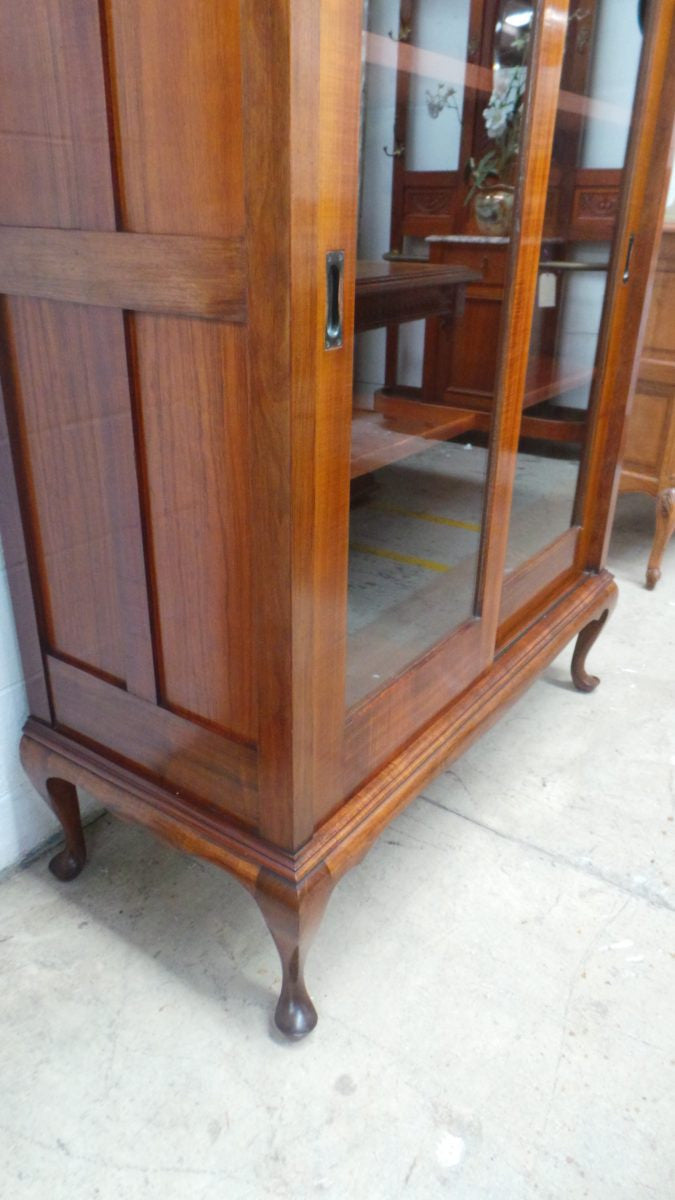 Arts And Crafts Black Wood Cabinet