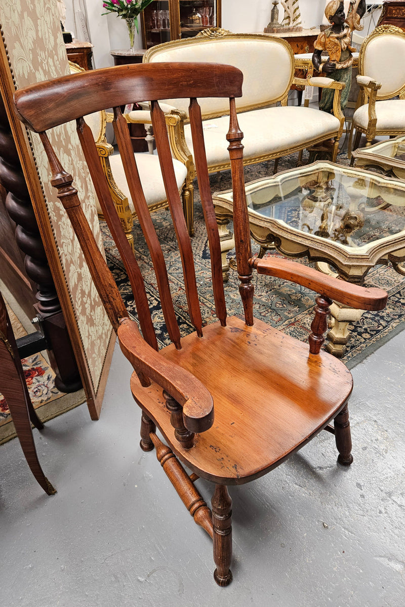 Australian Blackwood Colonial Smokers Chair