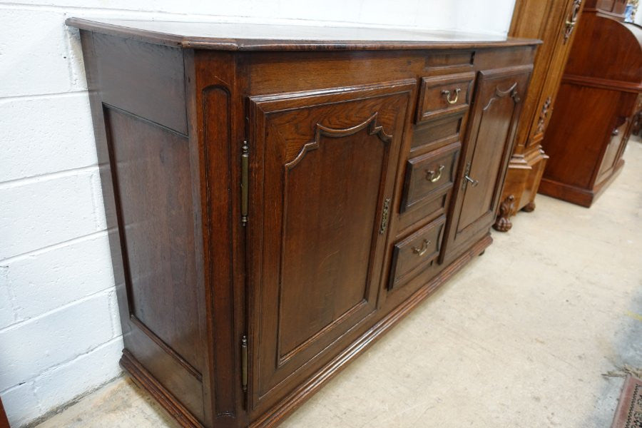 Antique French Oak Sideboard