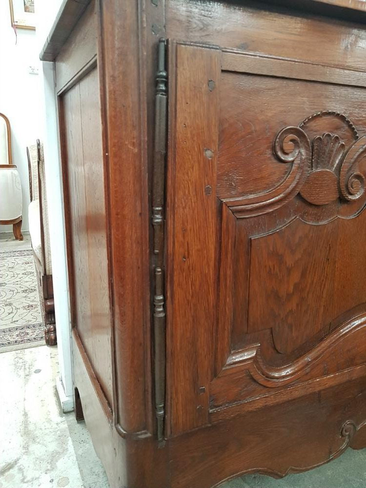 French Oak Two Door Sideboard