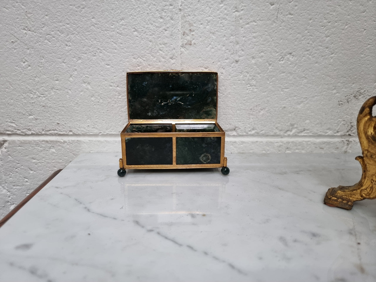 Charming 19th Century French Agate Casket