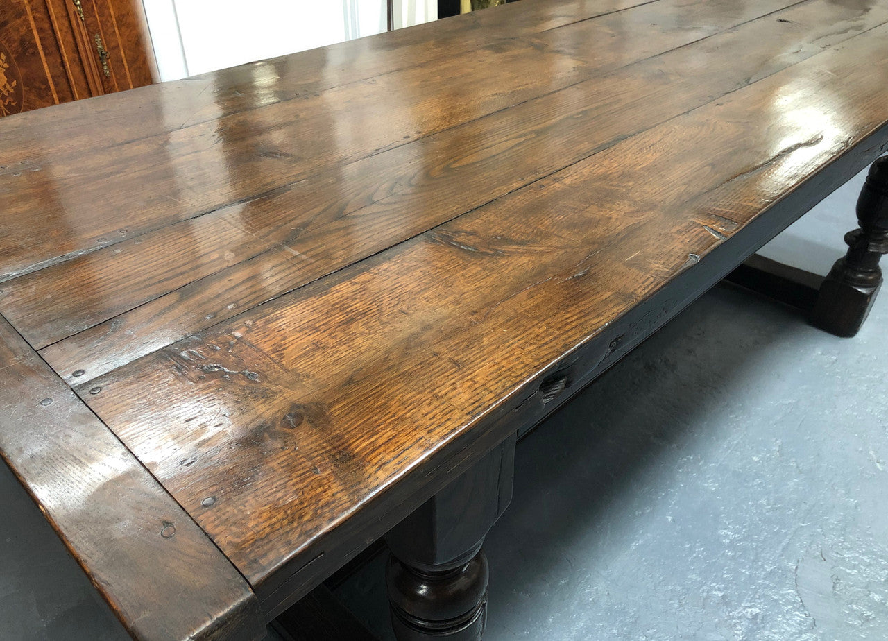 French 19th Century Farmhouse Dining Table