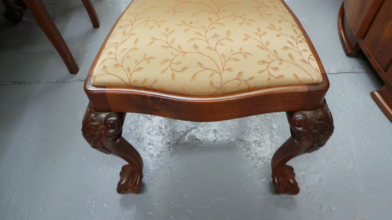 English Solid Mahogany Chippendale Dining Setting