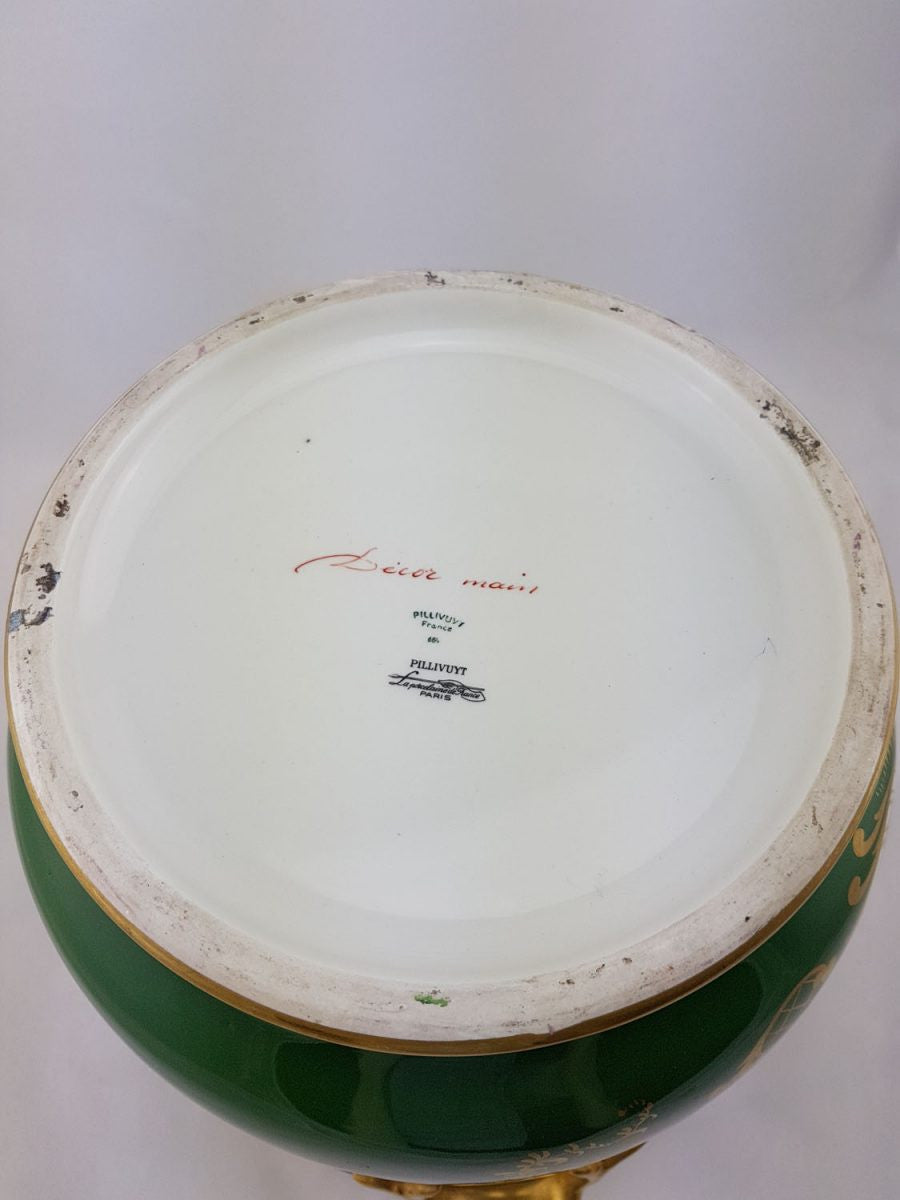 Floral Porcelain Jardiniere