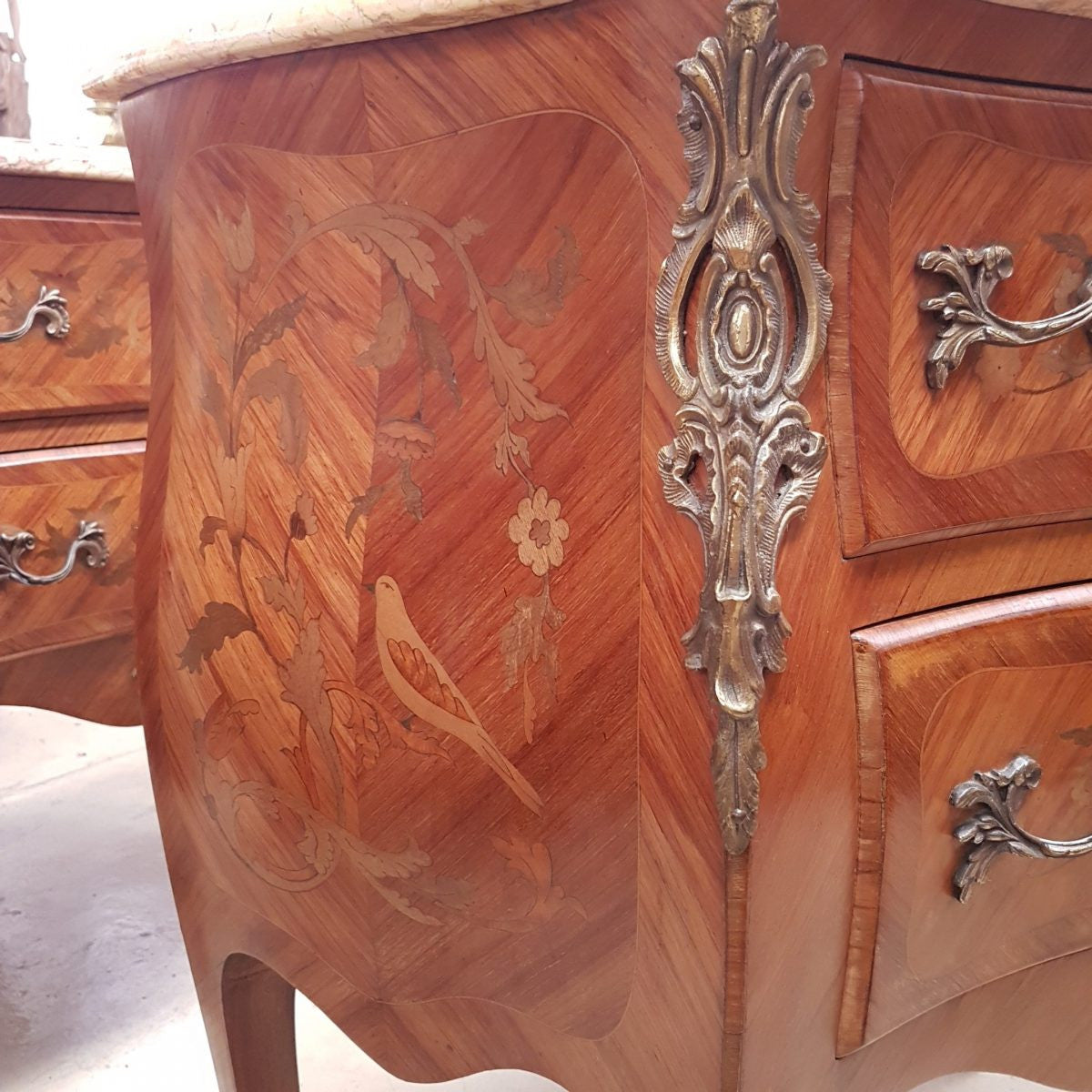 Pair of French Louis XV style Commodes