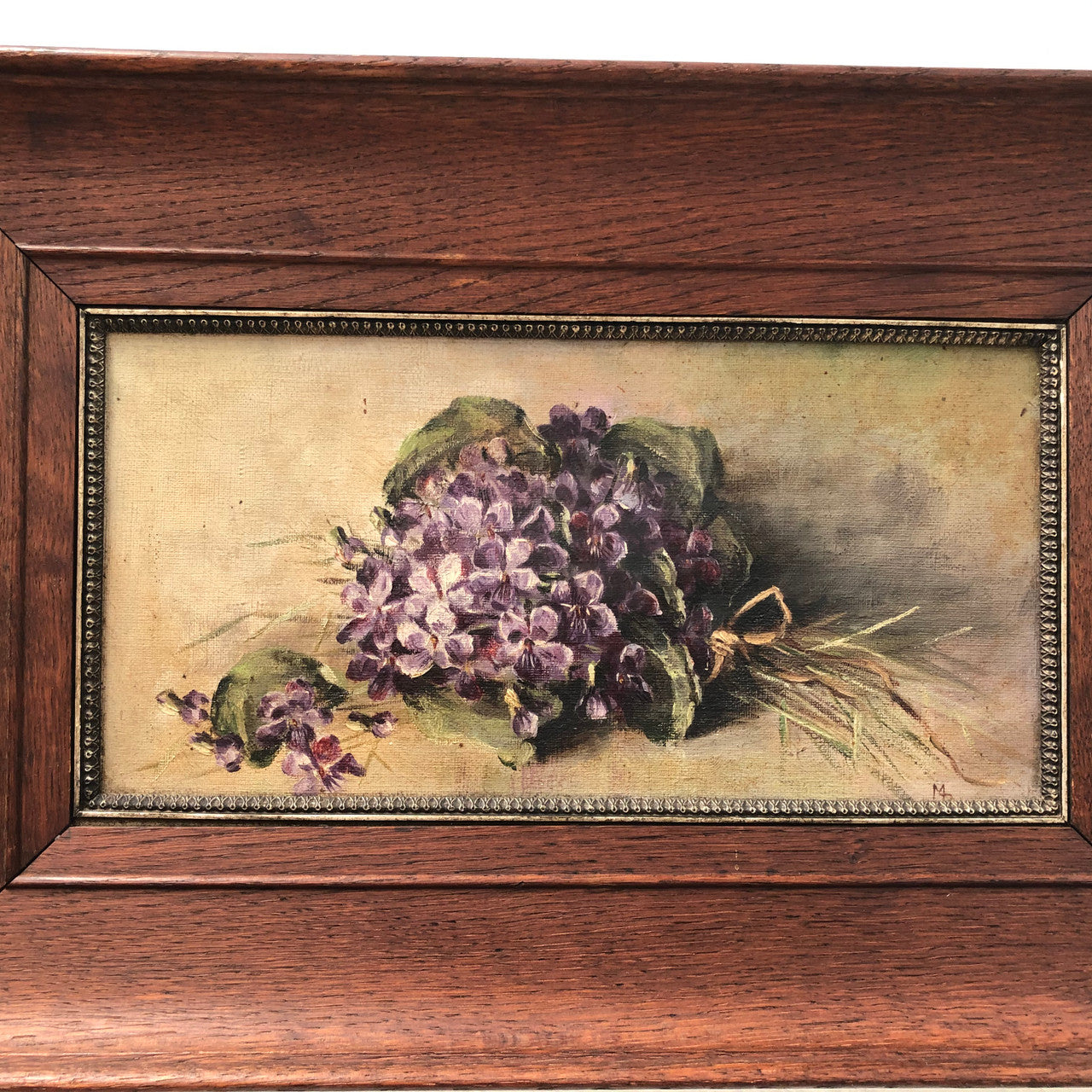Beautiful Edwardian oil painting