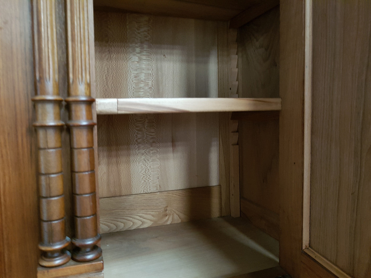 French Walnut Henry II Style Sideboard/Buffet With Superb Carving