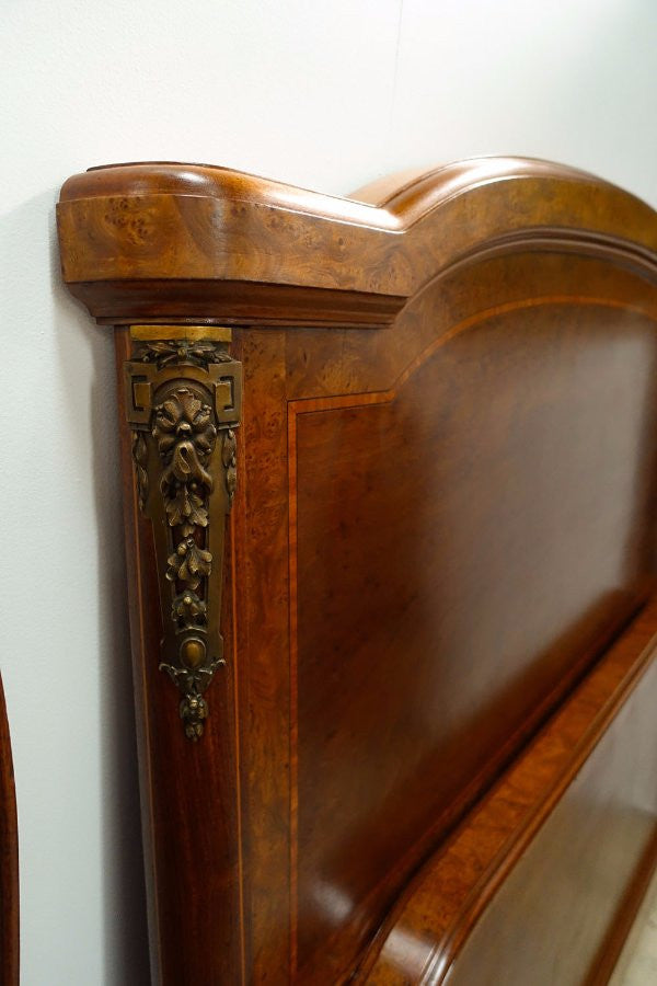 French Art Deco Queen Size Bed